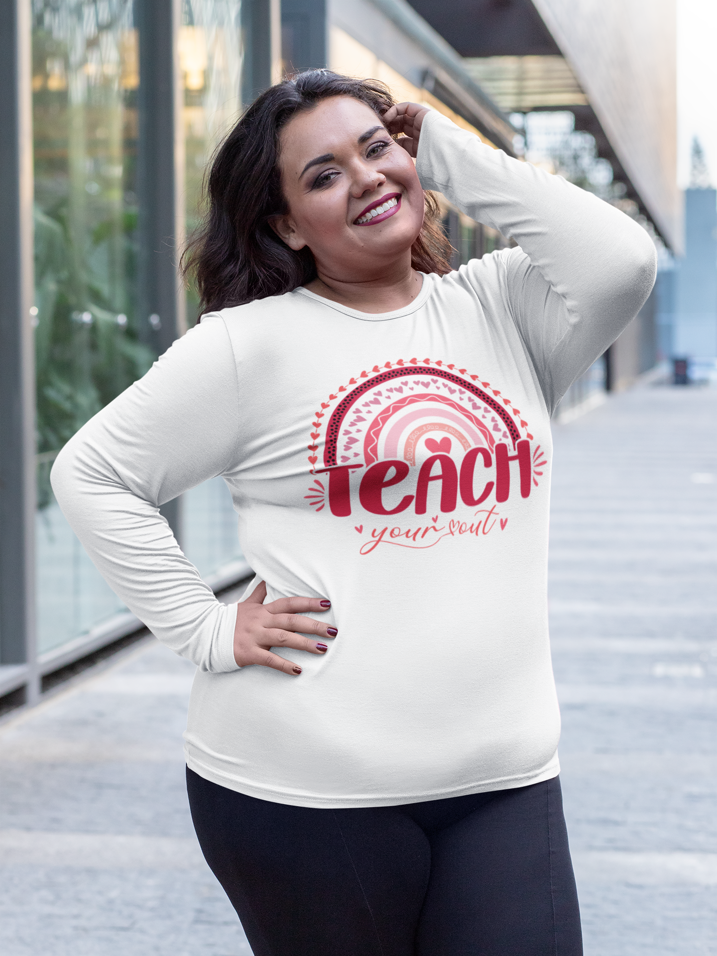 Teach Your Heart Out Regular & Plus Long or Short Sleeve Tee