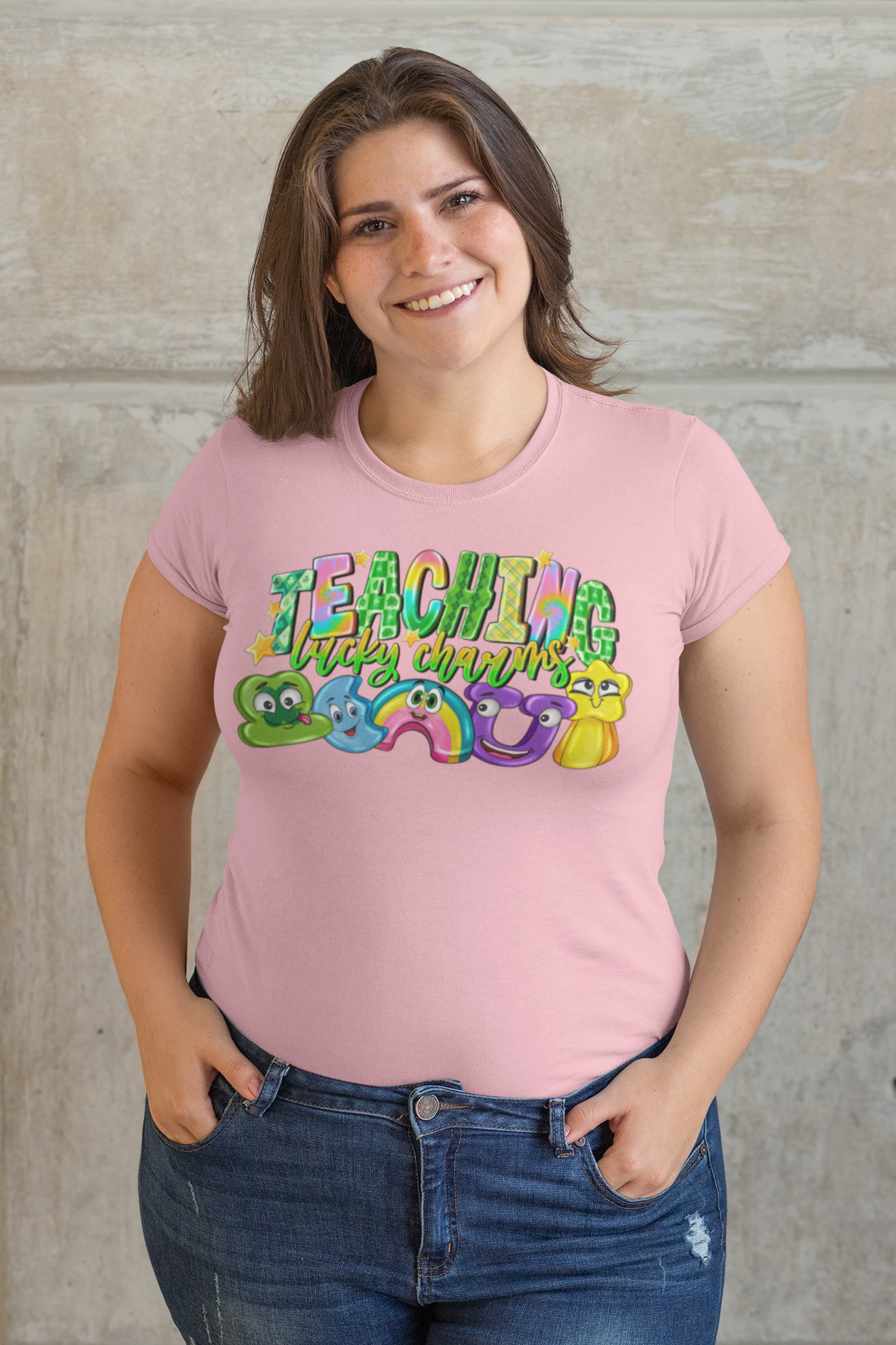 Teaching Lucky Charms Regular & Plus Long or Short Sleeve Graphic Tee