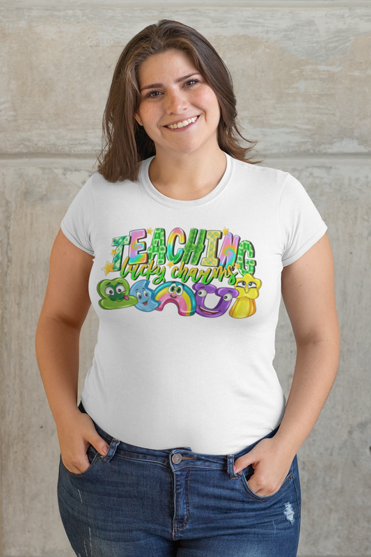 Teaching Lucky Charms Regular & Plus Long or Short Sleeve Graphic Tee