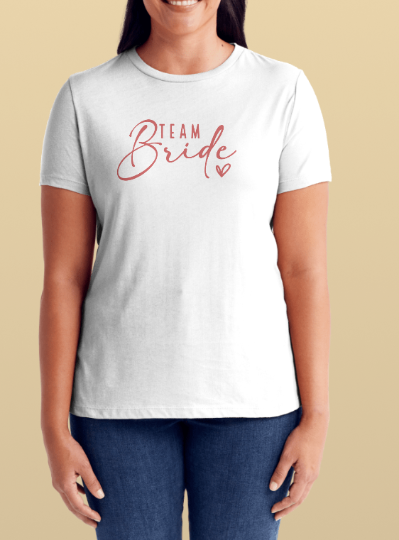 Team Bride Regular & Plus Graphic Tee