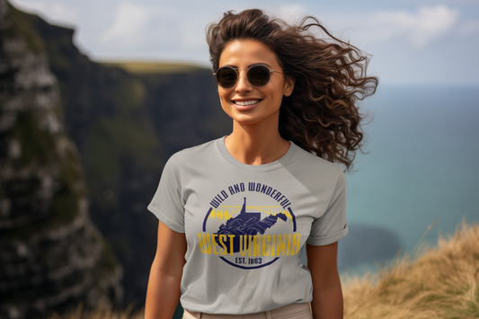 Wild & Wonderful West Virginia Regular & Plus Long or Short Sleeve Graphic Tee