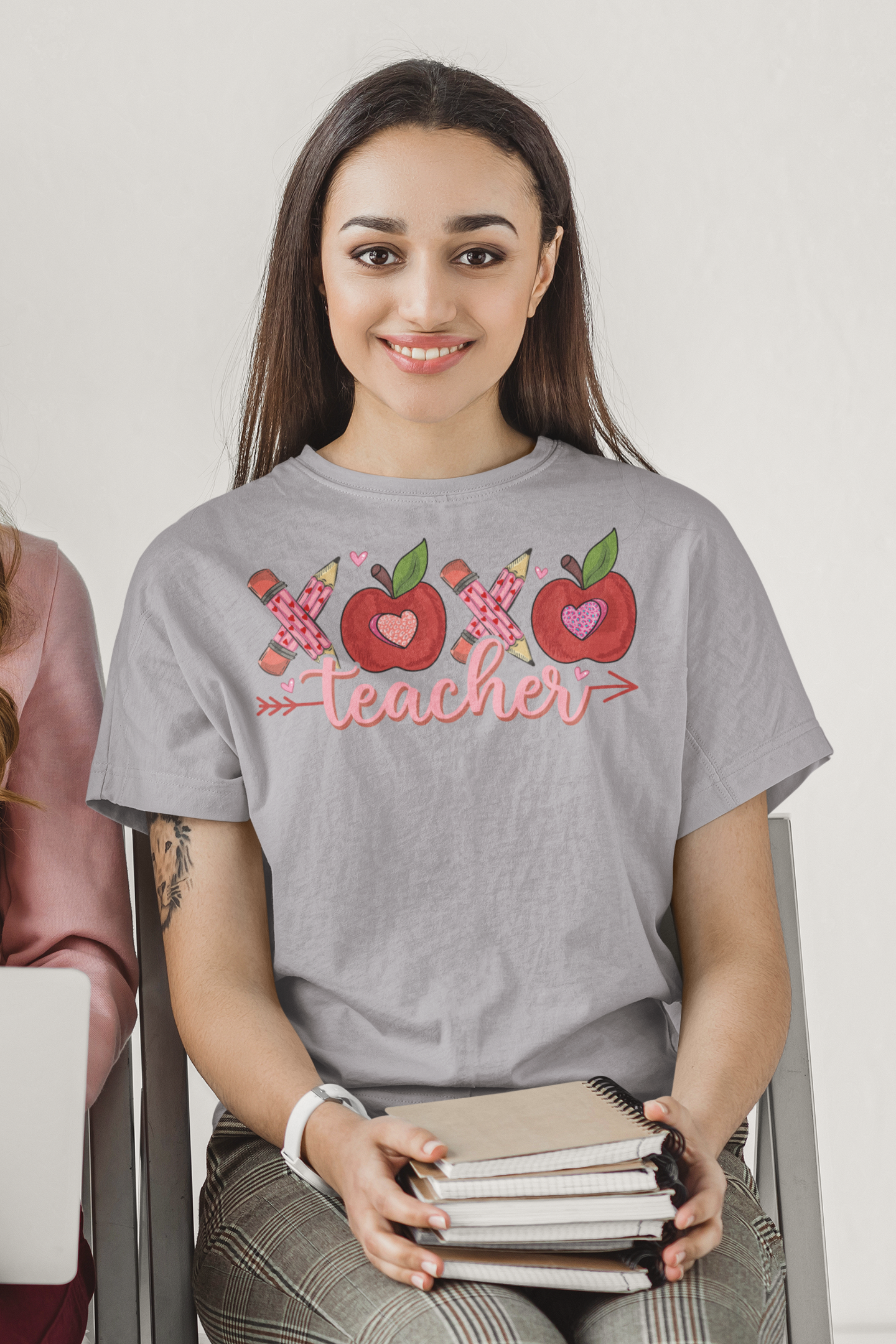 XOXO Teacher Long or Short Sleeve Shirt