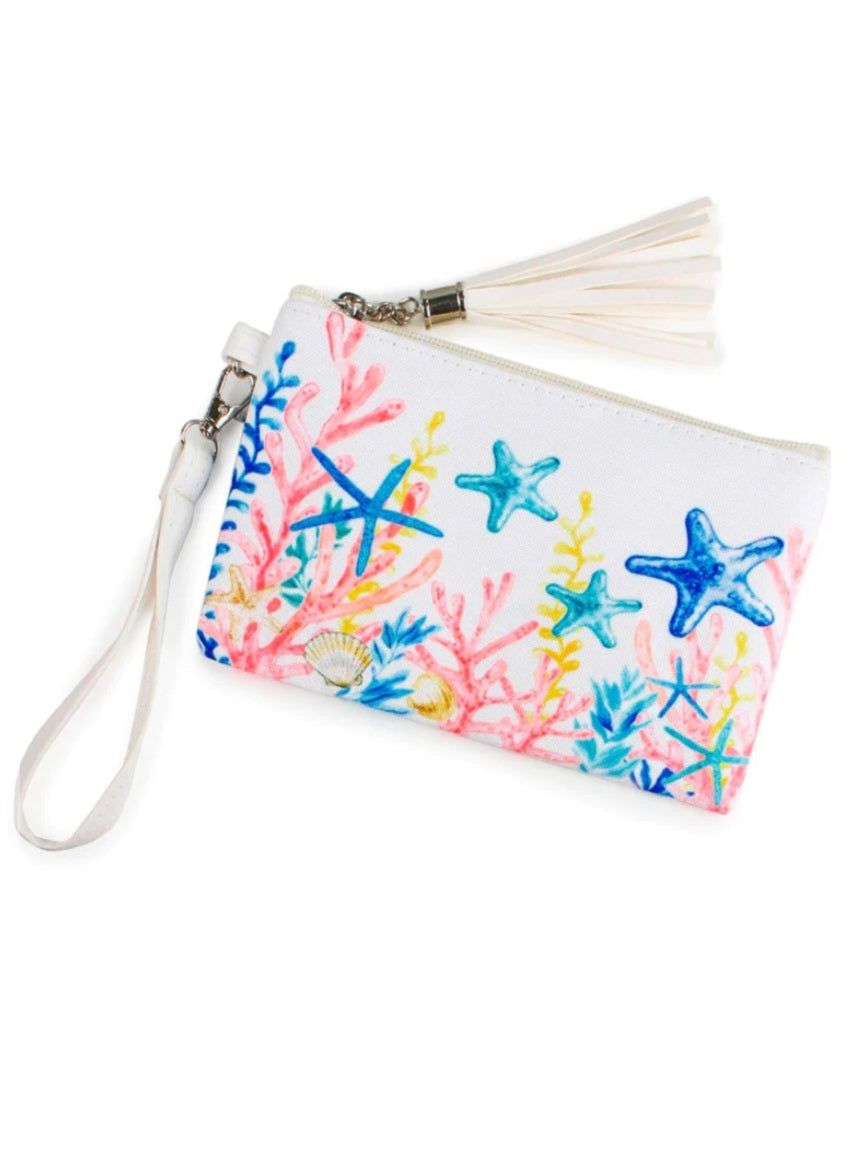 Caymen Cove Tassel Wristlet