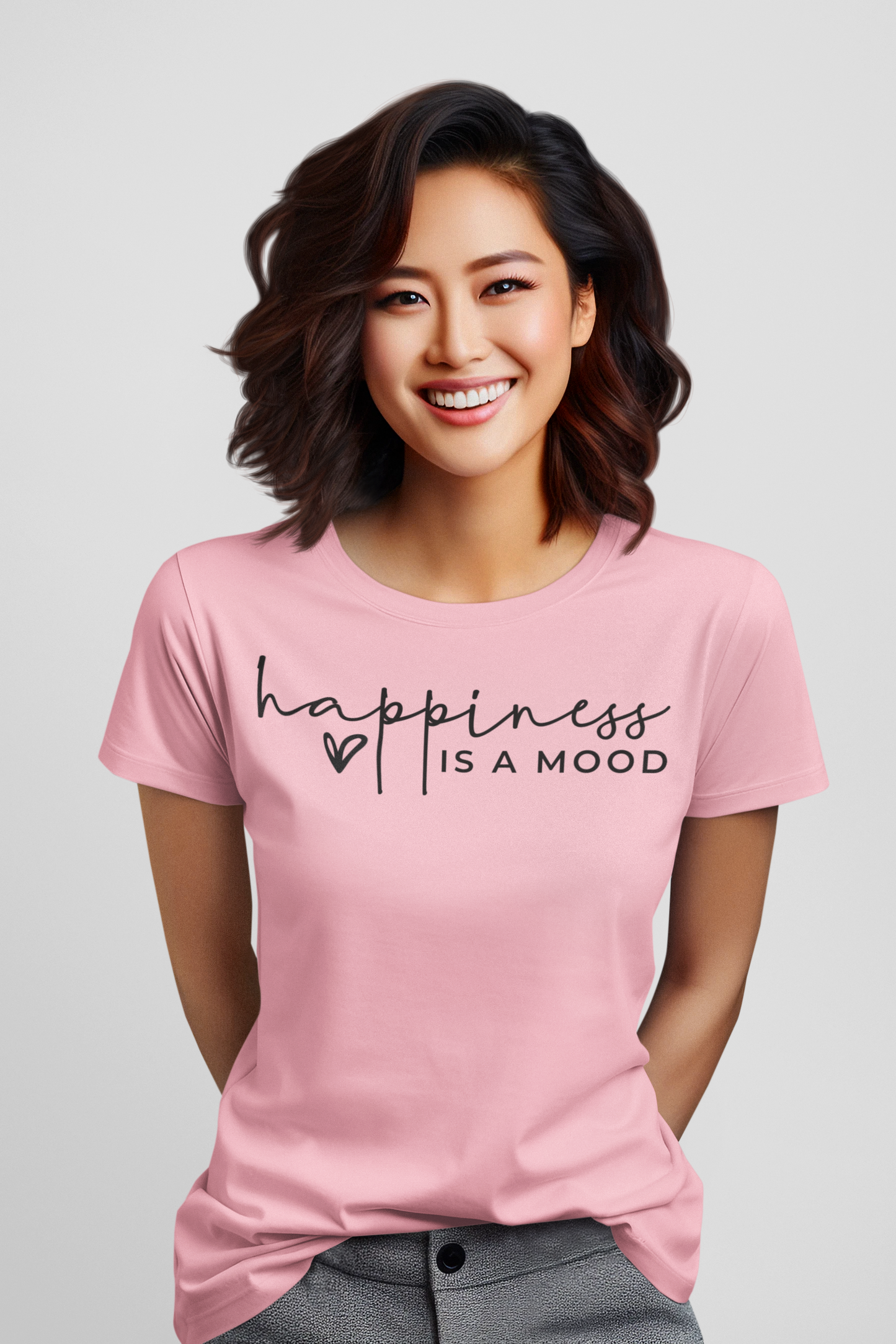 Happiness is a Mood Regular & Plus Graphic Tee