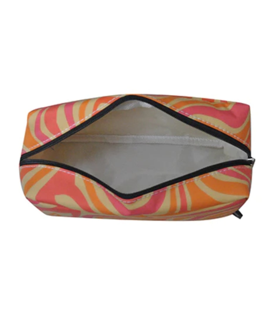 Groovy Marble Large Cosmetic Case