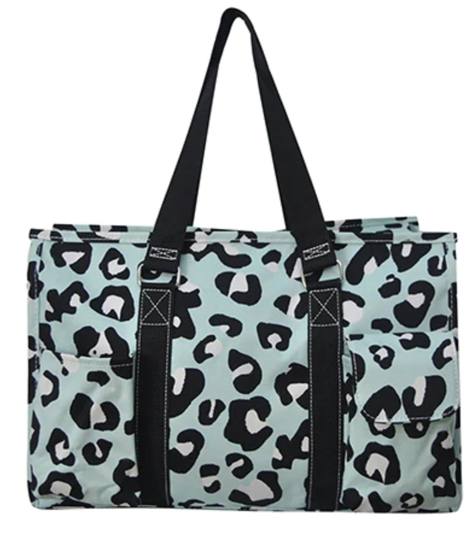 Purrrfect Cheetah Caddy Organizer Tote Bag