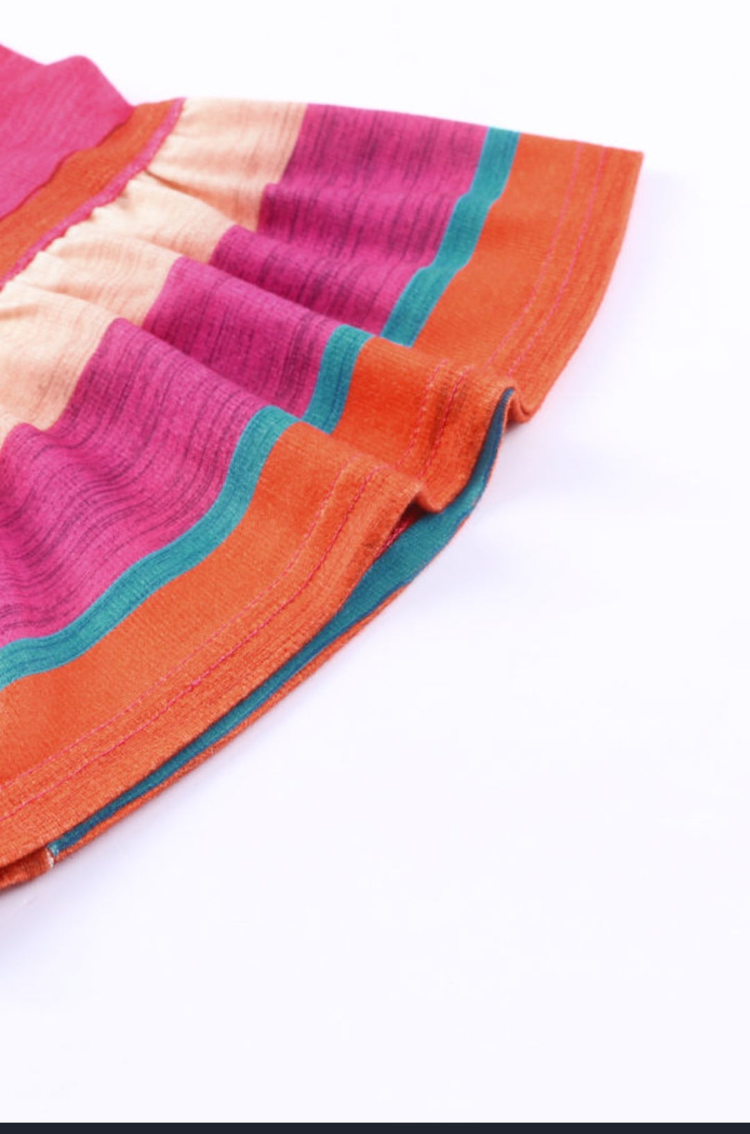 Multicolor Serape Dress