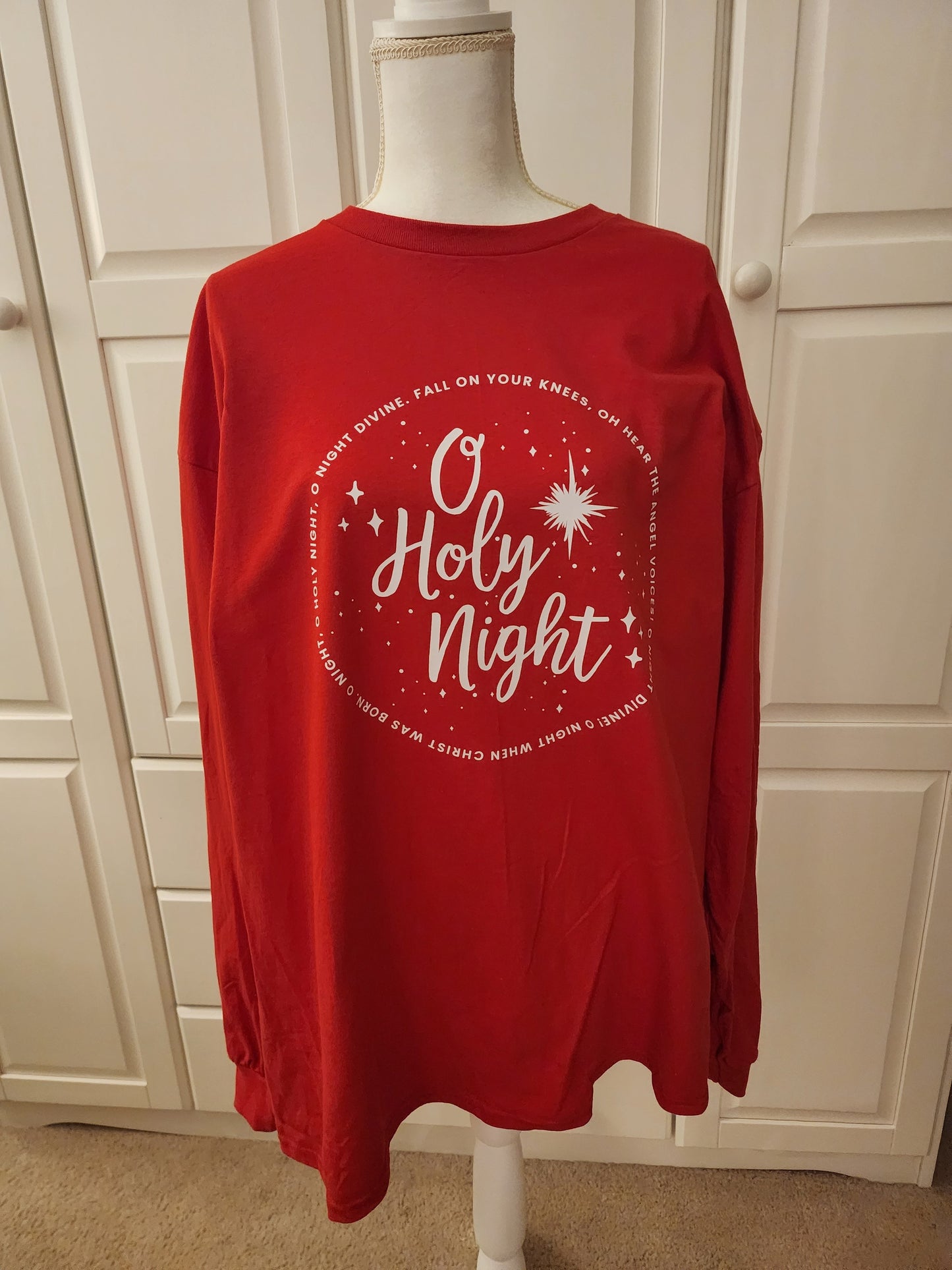 Oh Holy Night Regular & Plus Long & Short Sleeve Tees, Sweatshirts & Hoodies