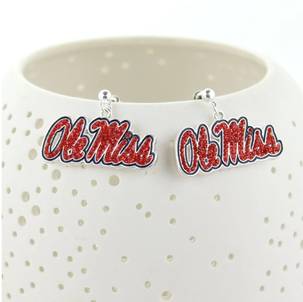 Your Favorite Collegiate Team's Logo Earrings