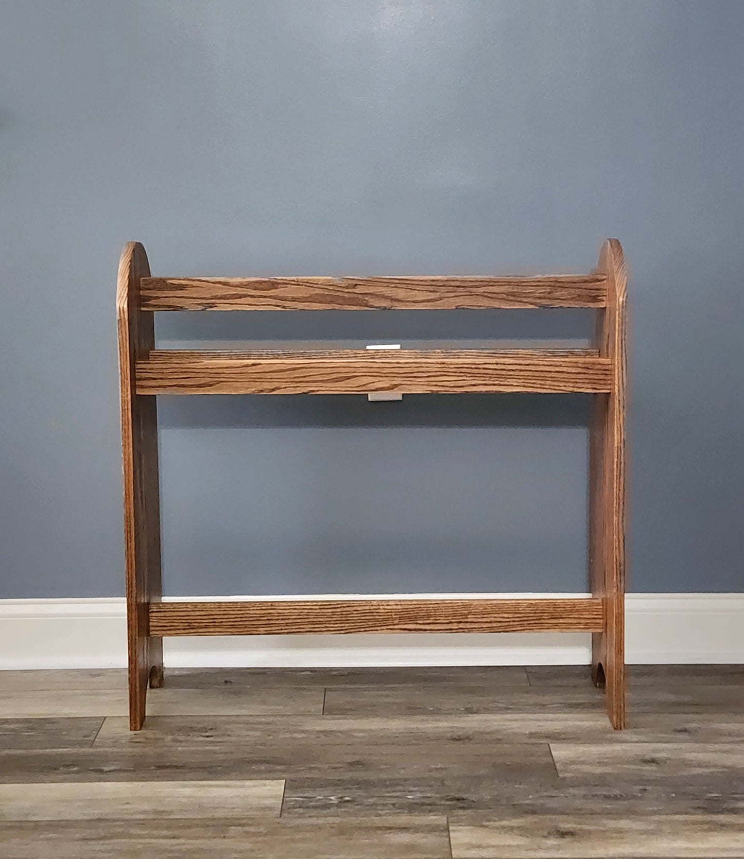 Solid Wood Oak Quilt Rack Large