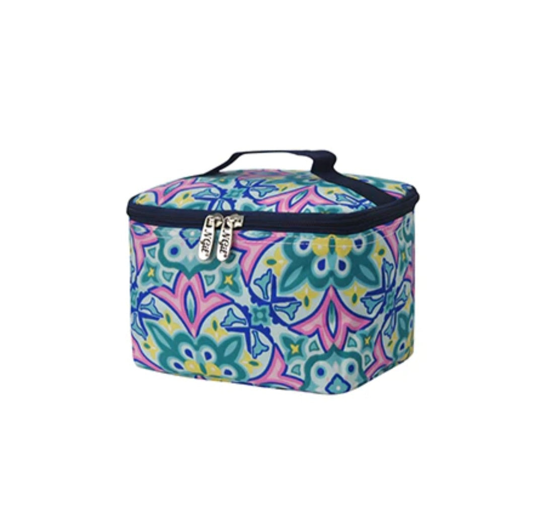 Nile Florals Cosmetic Case