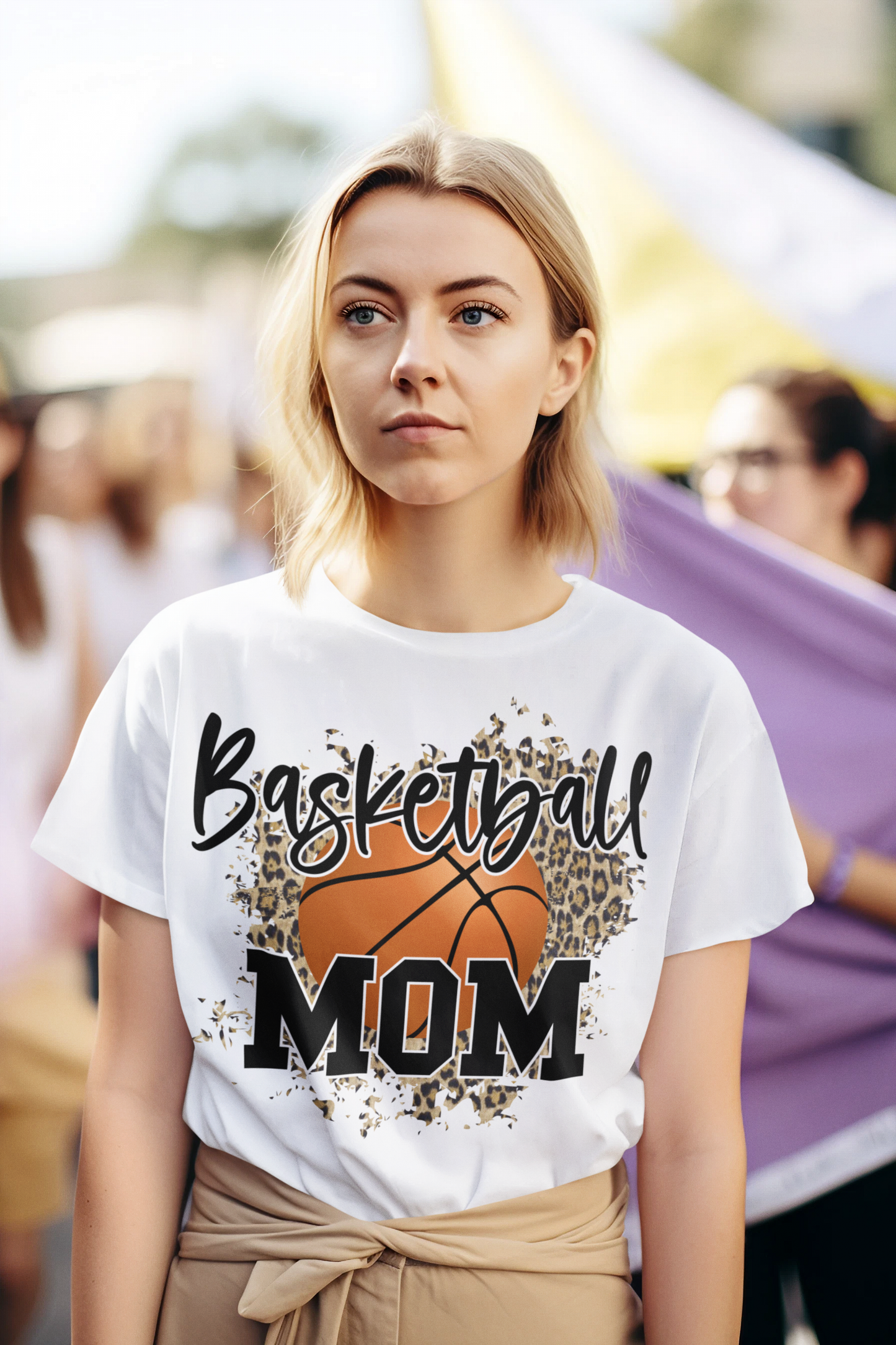 Basketball Mom Graphic Tee