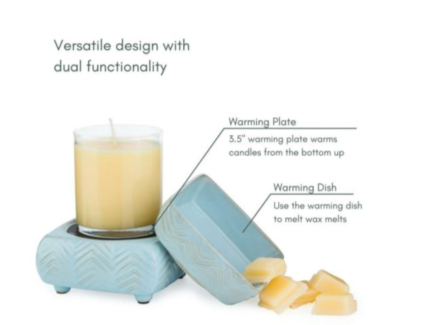 Chevron 2-In-1 Classic Fragrance Warmer