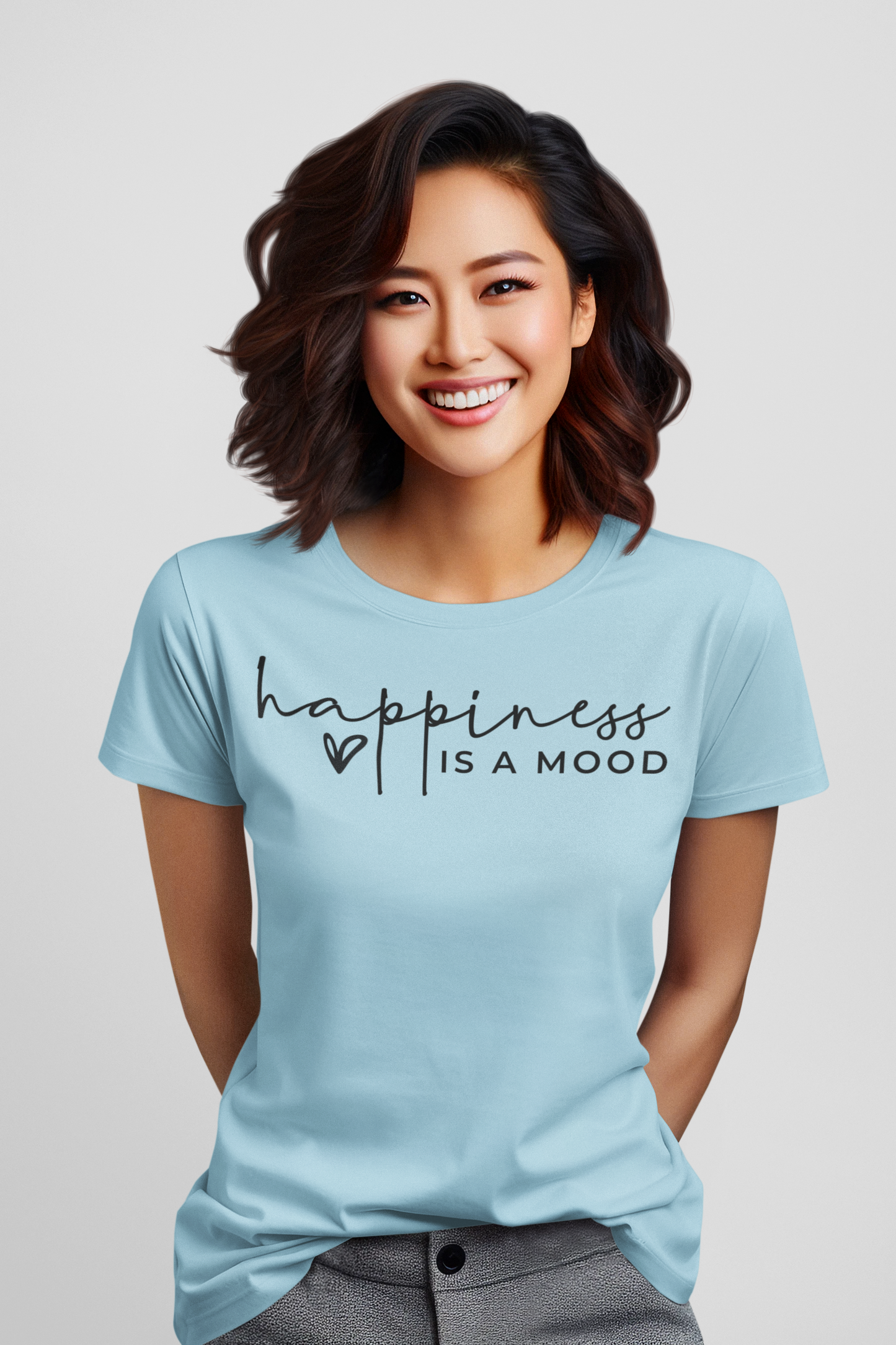 Happiness is a Mood Regular & Plus Graphic Tee