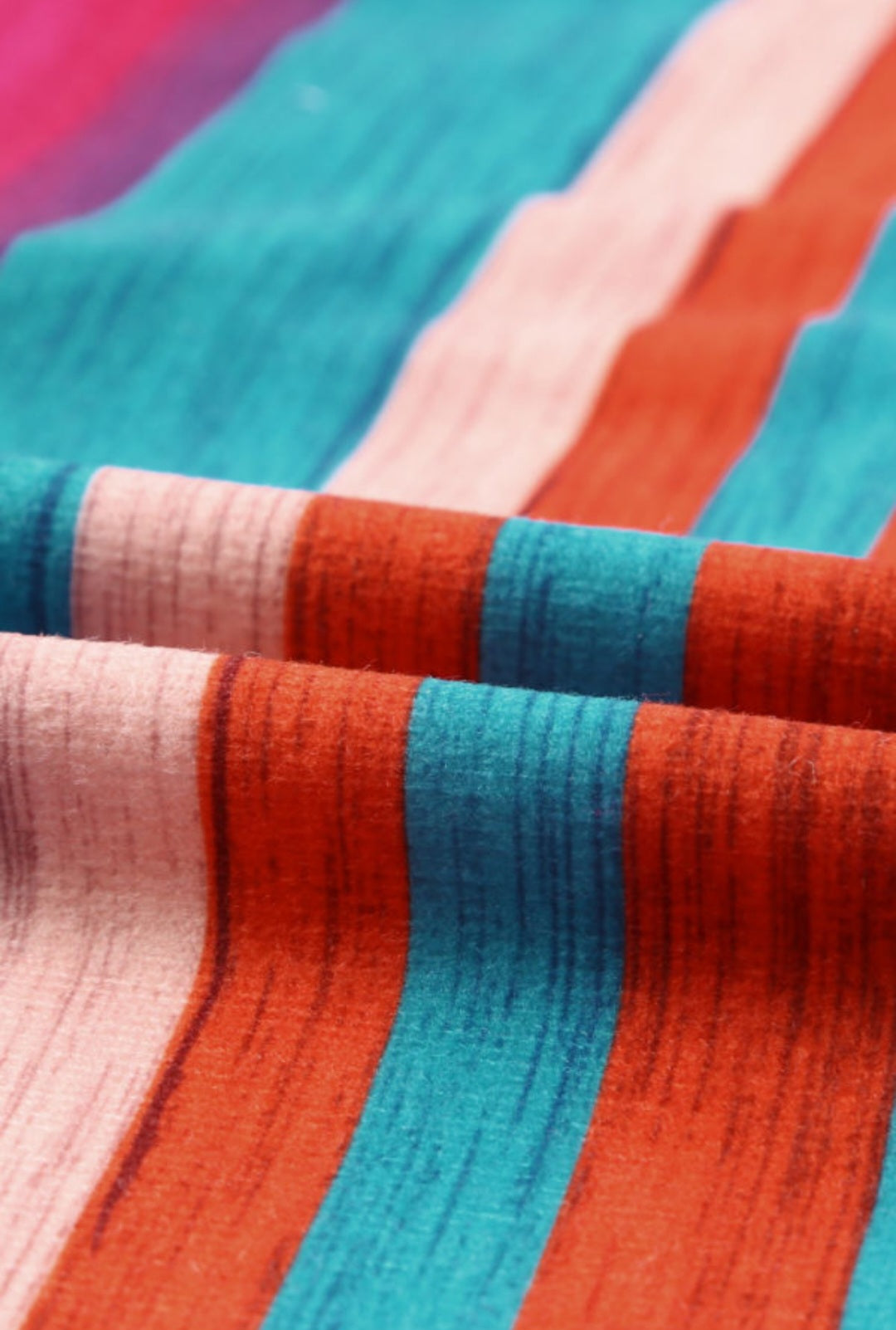 Multicolor Serape Dress