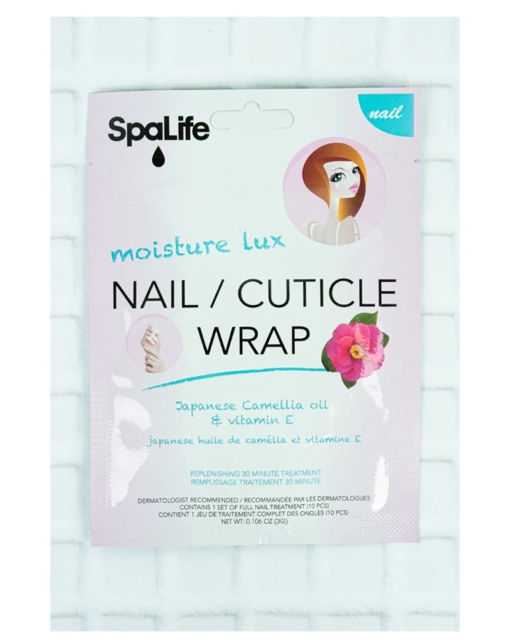 10 Piece Set Moisture Lux Nail/Cuticle Wraps