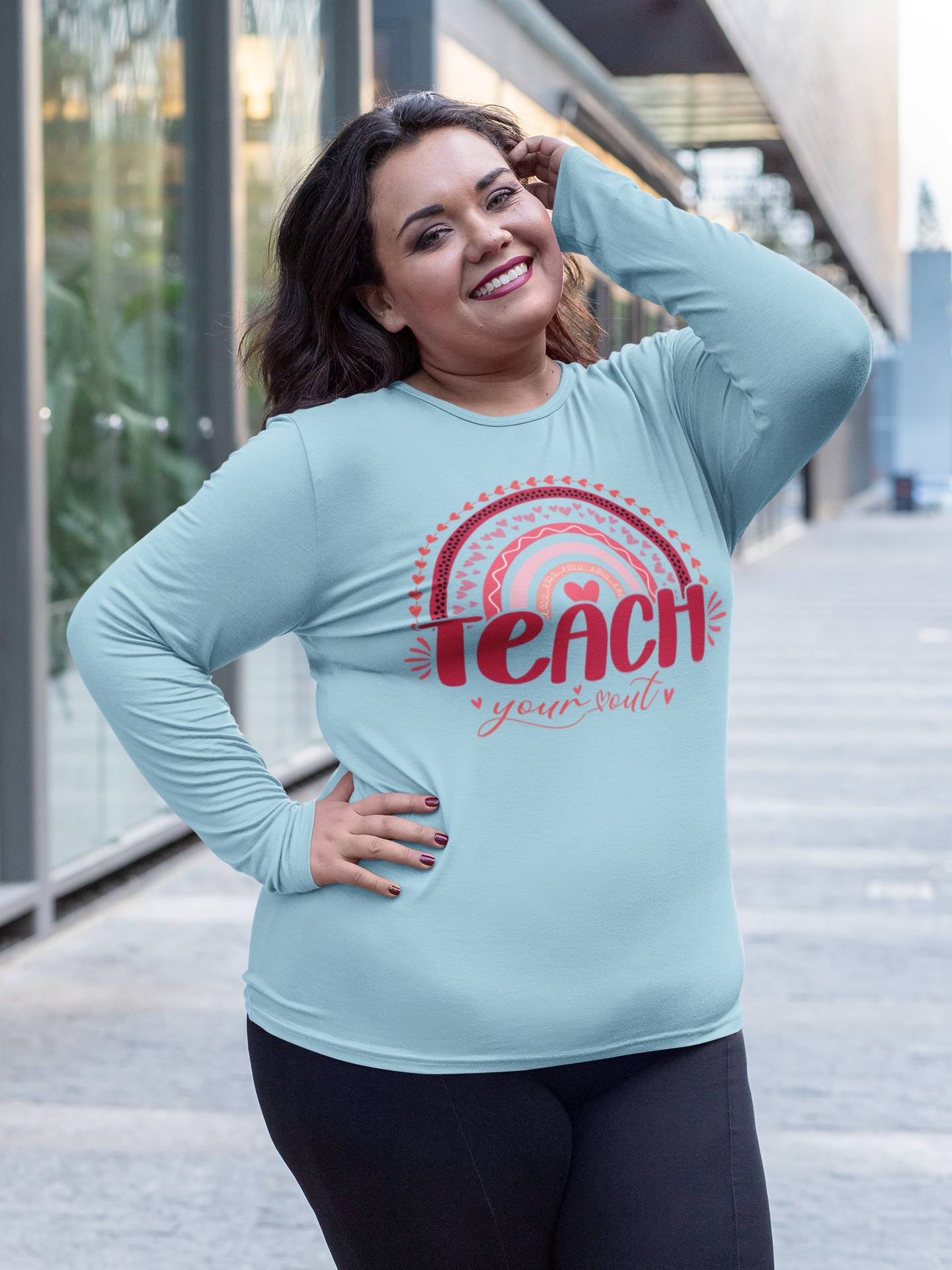 Teach Your Heart Out Regular & Plus Long or Short Sleeve Tee