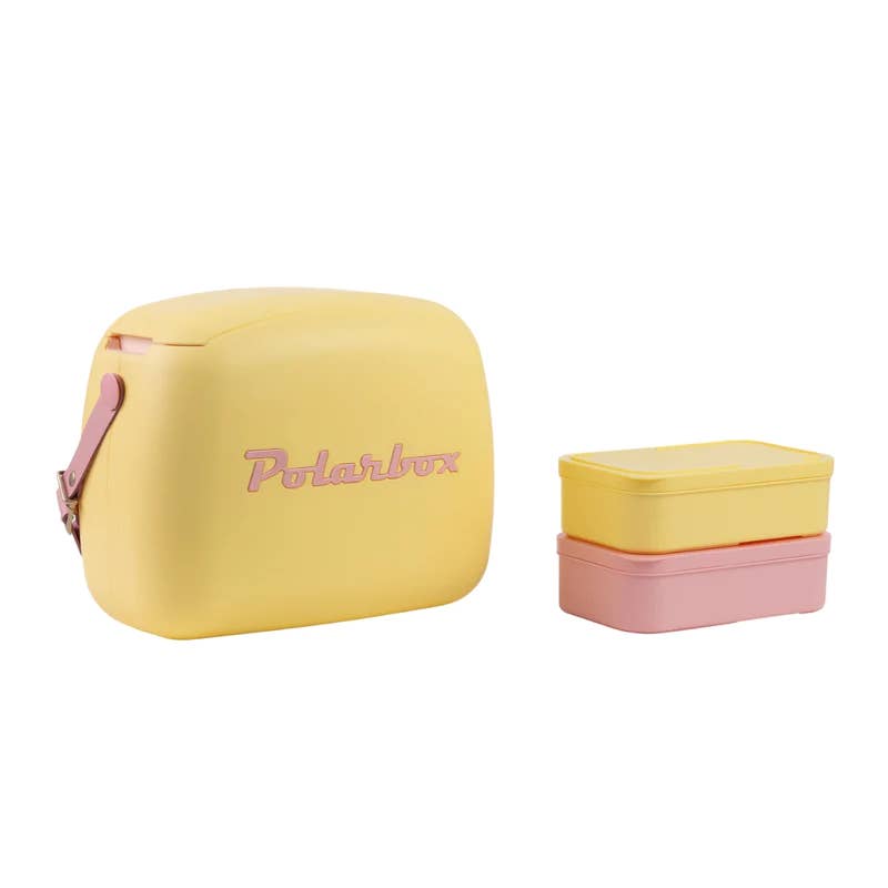 Polarbox Cooler Bag Summer Yellow - Rose