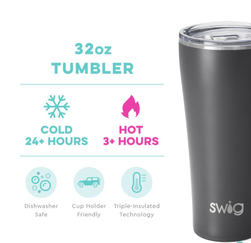 SWIG Gray 32 Oz Tumbler