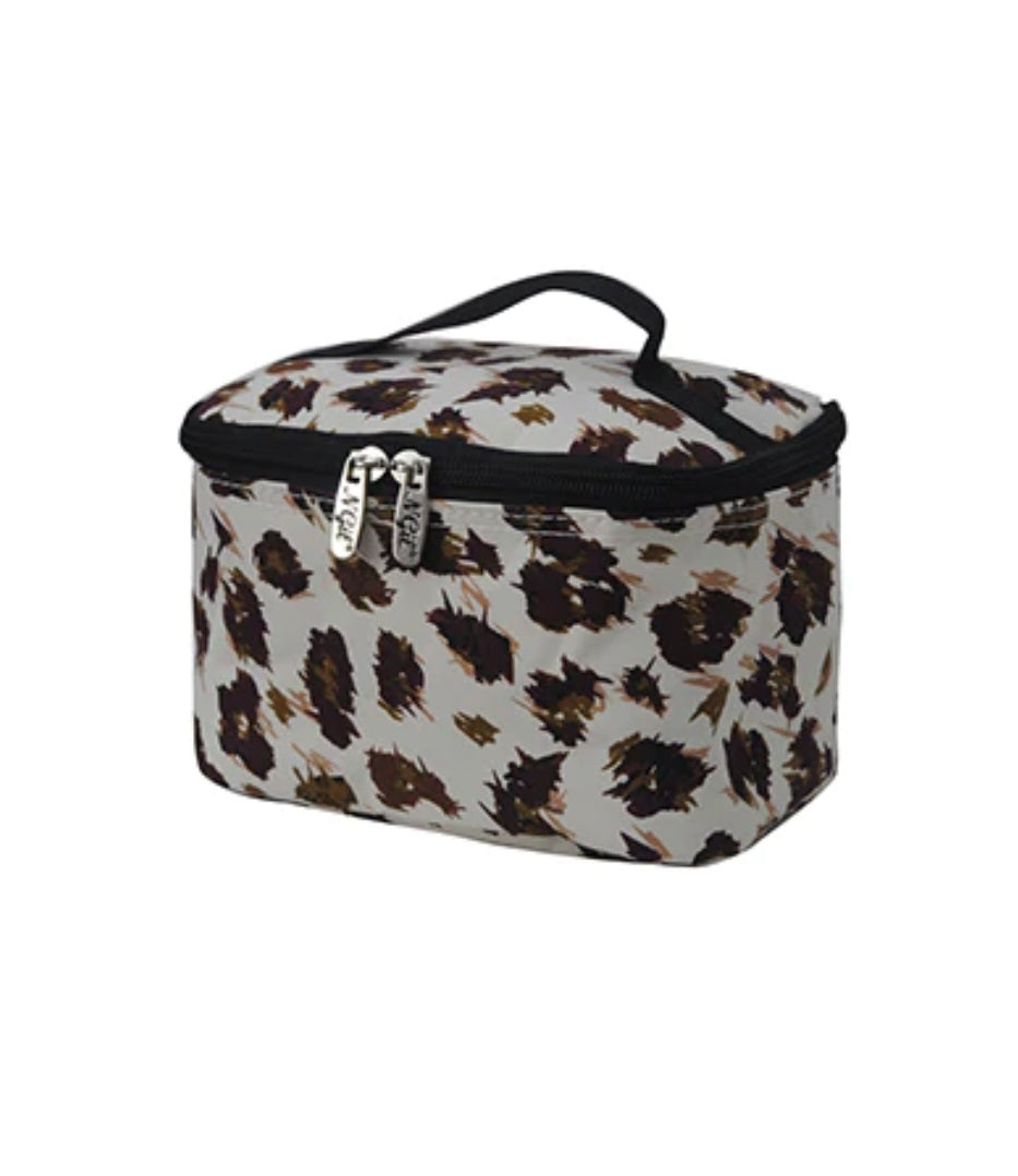 Cheetah Cosmetic Case