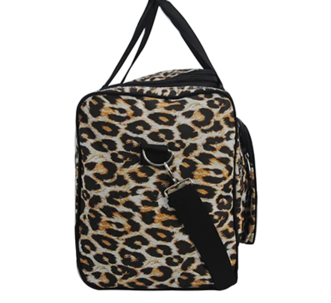 Wild Leopard 20" Weekender Duffel Bag