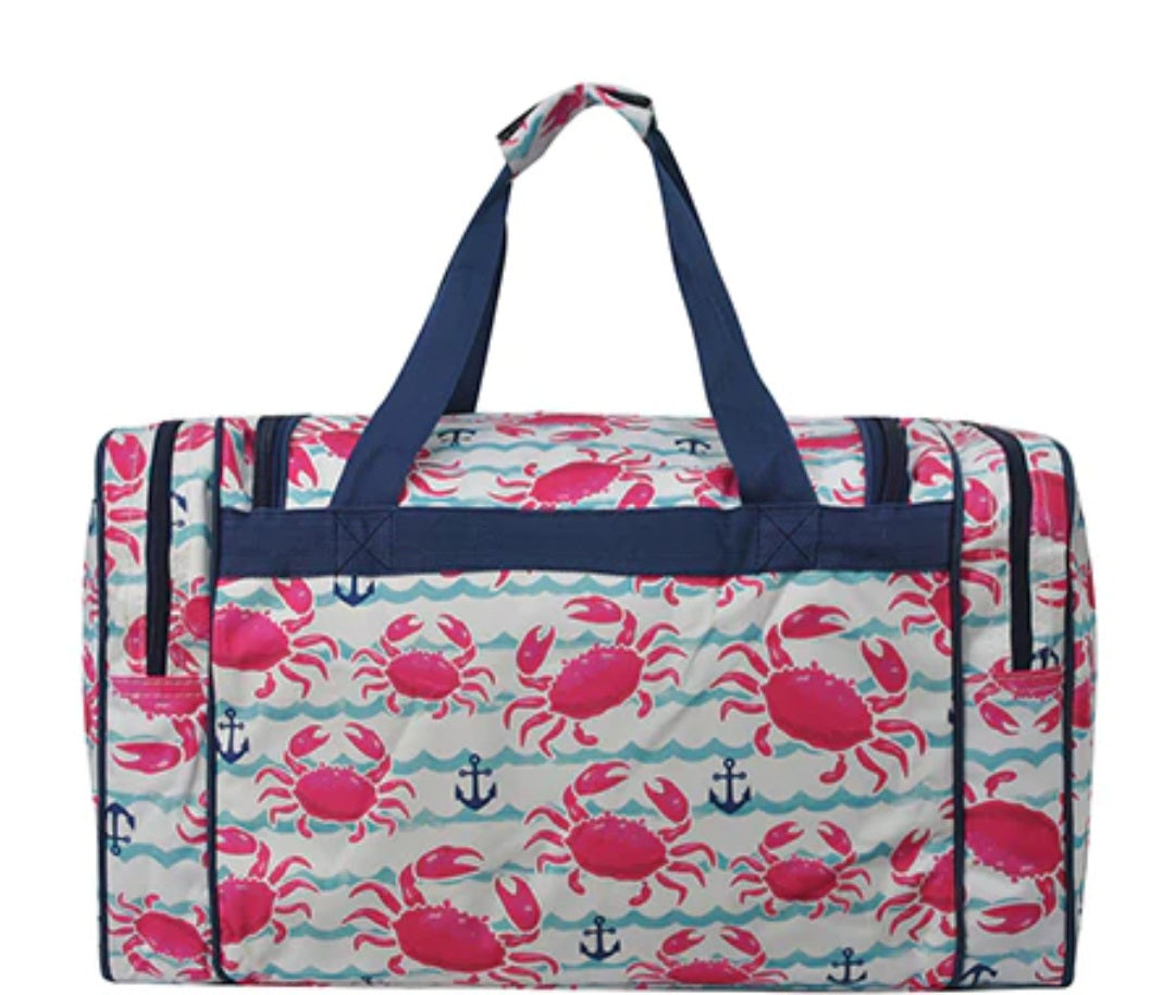 Crabs & Anchors 20" Weekender Duffel Bag