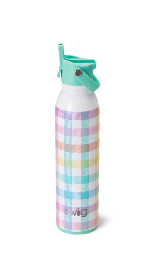 Pretty in Plaid SWIG 20 Oz Flip + Sip Bottle