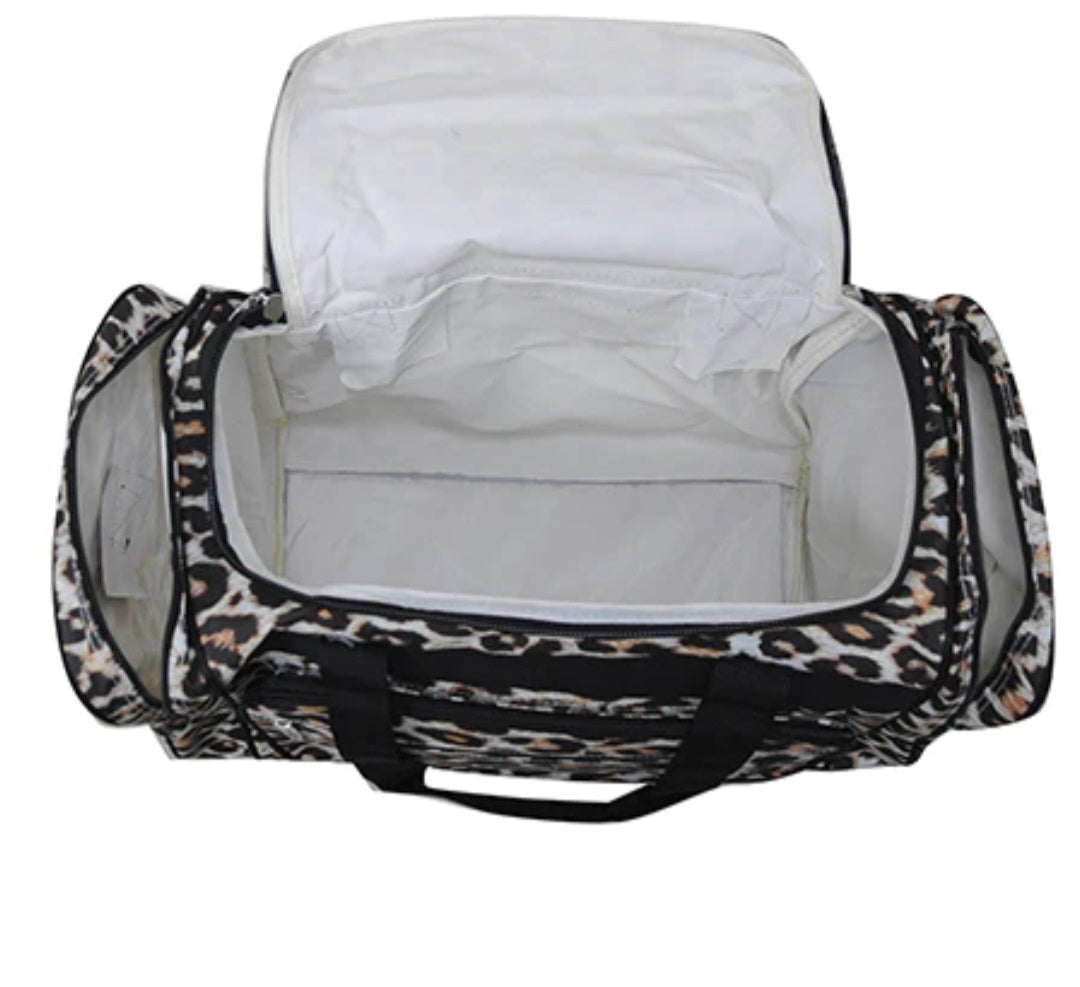 Wild Leopard 20" Weekender Duffel Bag