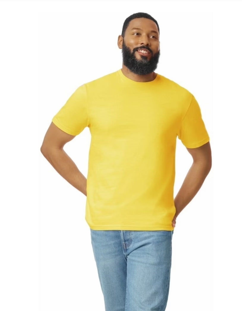 Men's Yellow & Orange T-Shirts