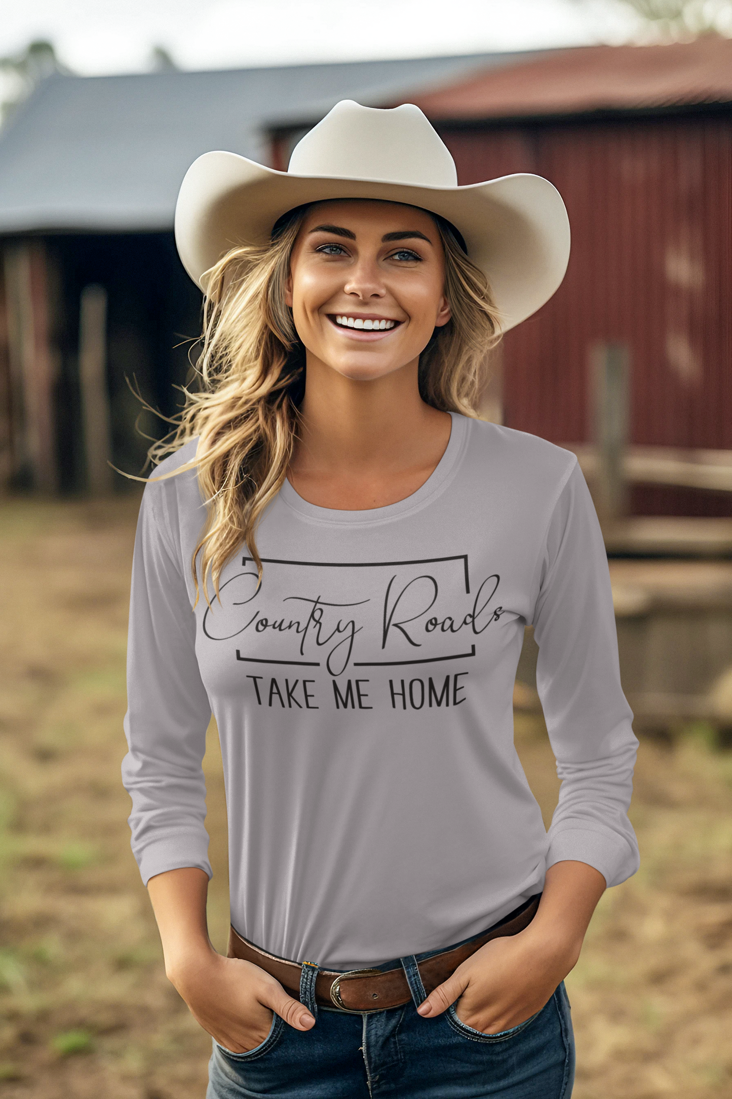 Country Roads Plus Graphic Long & Short Sleeve Tee