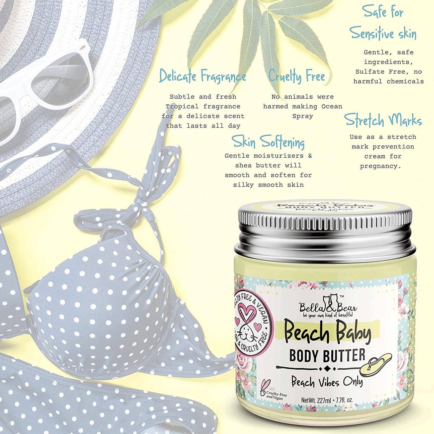 Beach Baby Body Butter 6.7oz