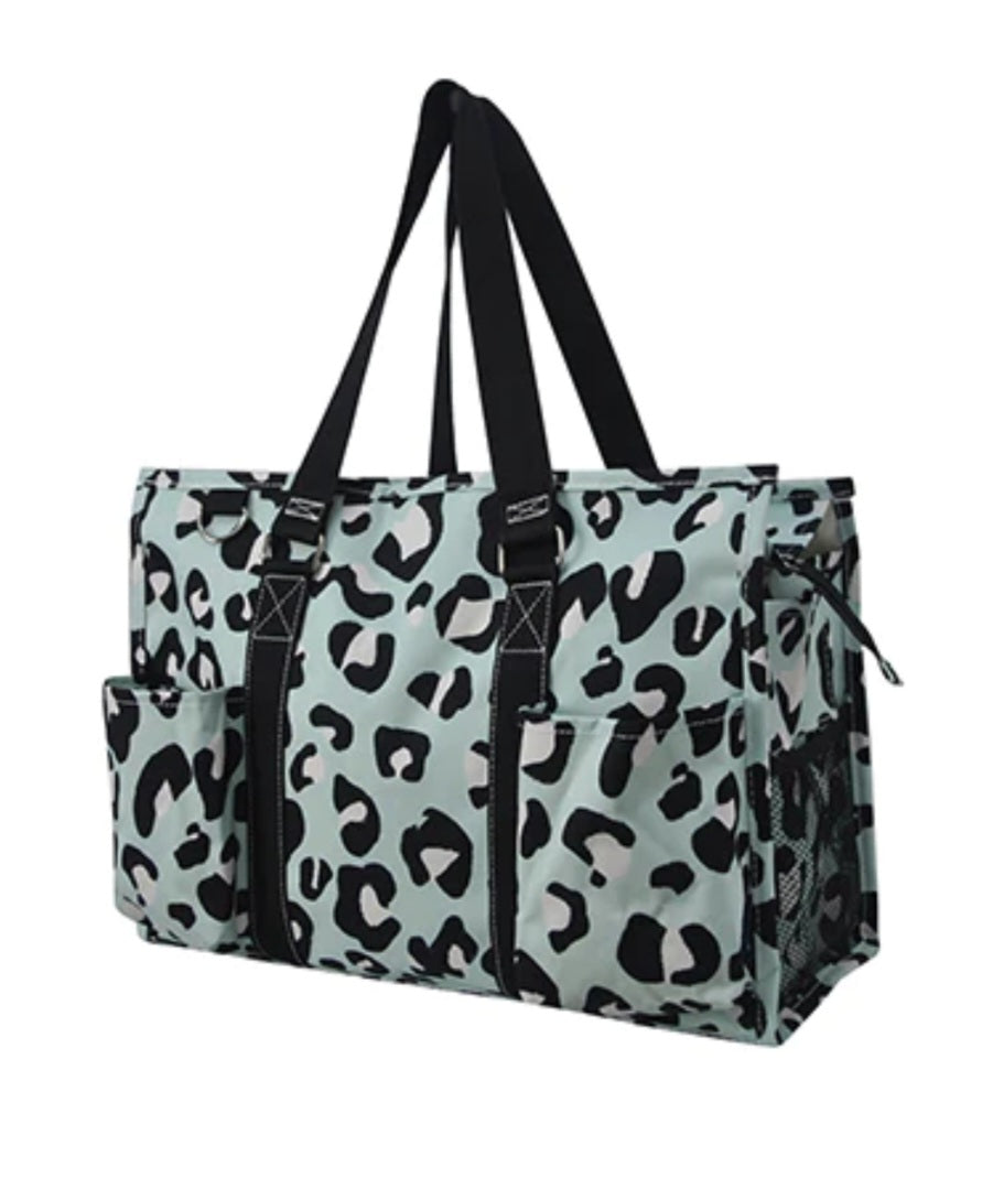 Purrrfect Cheetah Caddy Organizer Tote Bag