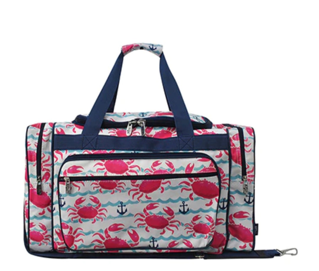 Crabs & Anchors 20" Weekender Duffel Bag