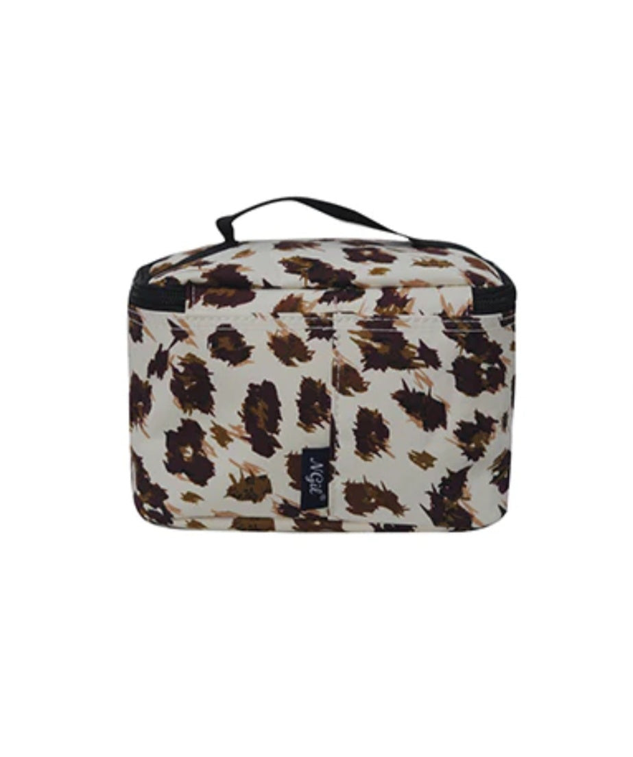 Cheetah Cosmetic Case