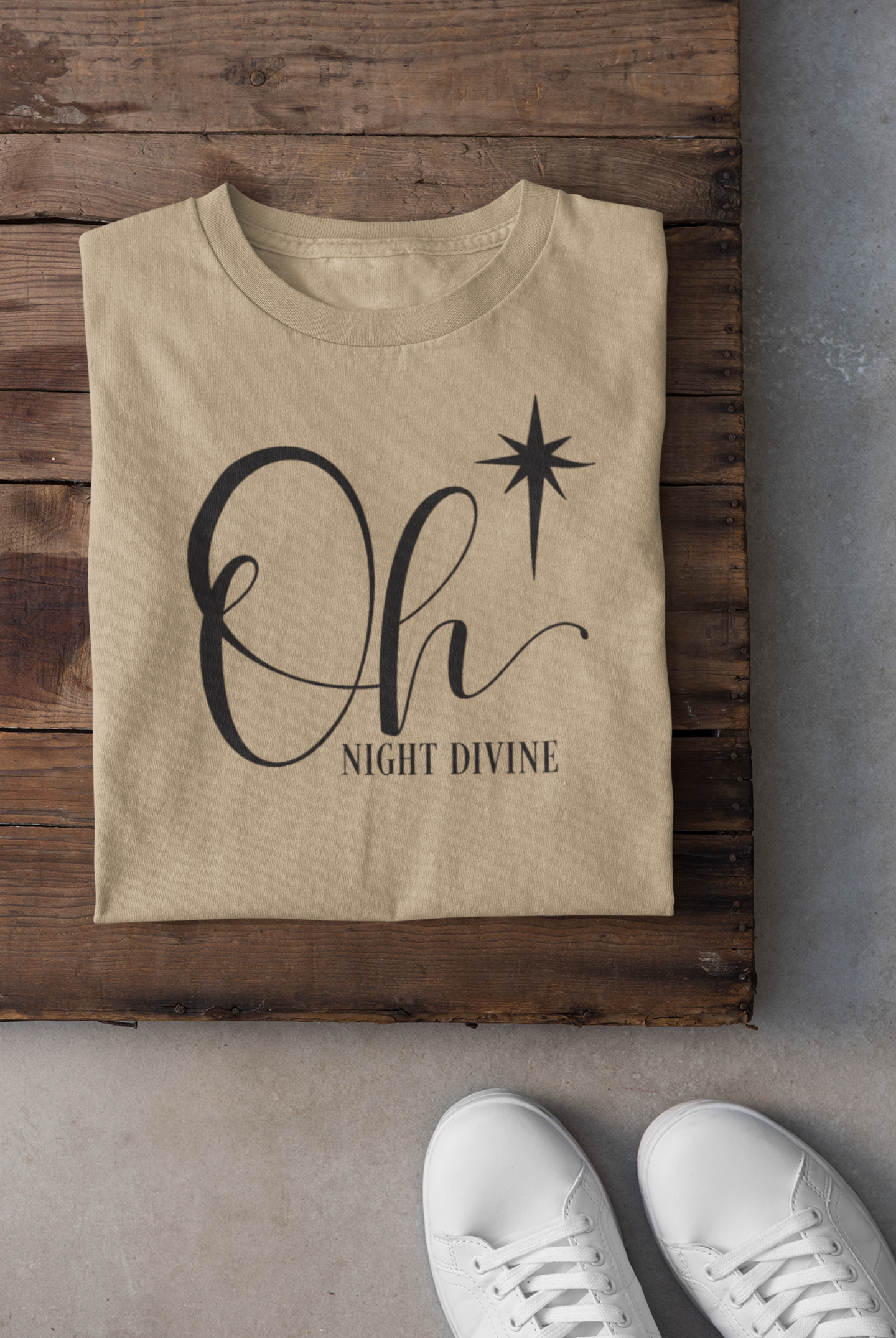 Oh Night Divine Regular & Plus Long or Short Sleeve Graphic Tee