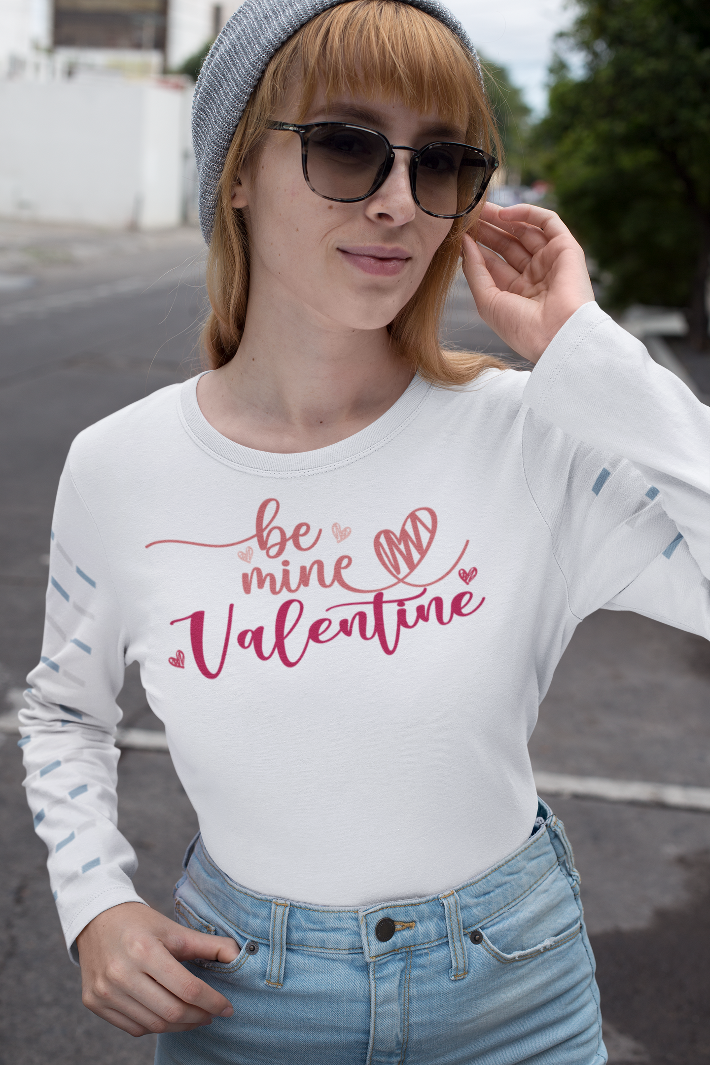 Be Mine Valentine Short or Long Sleeve Tee Shirt