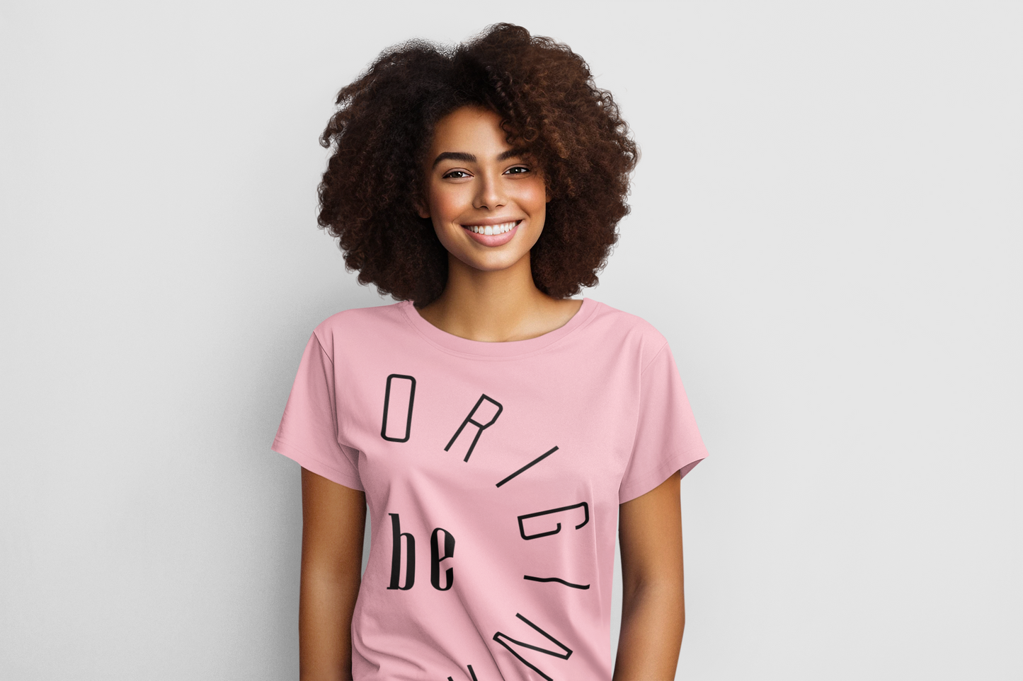 Be Original Regular or Plus Graphic Tee