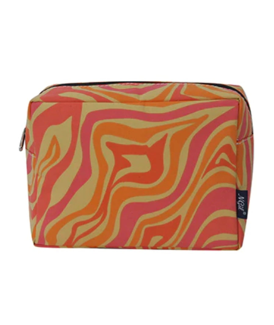 Groovy Marble Large Cosmetic Case