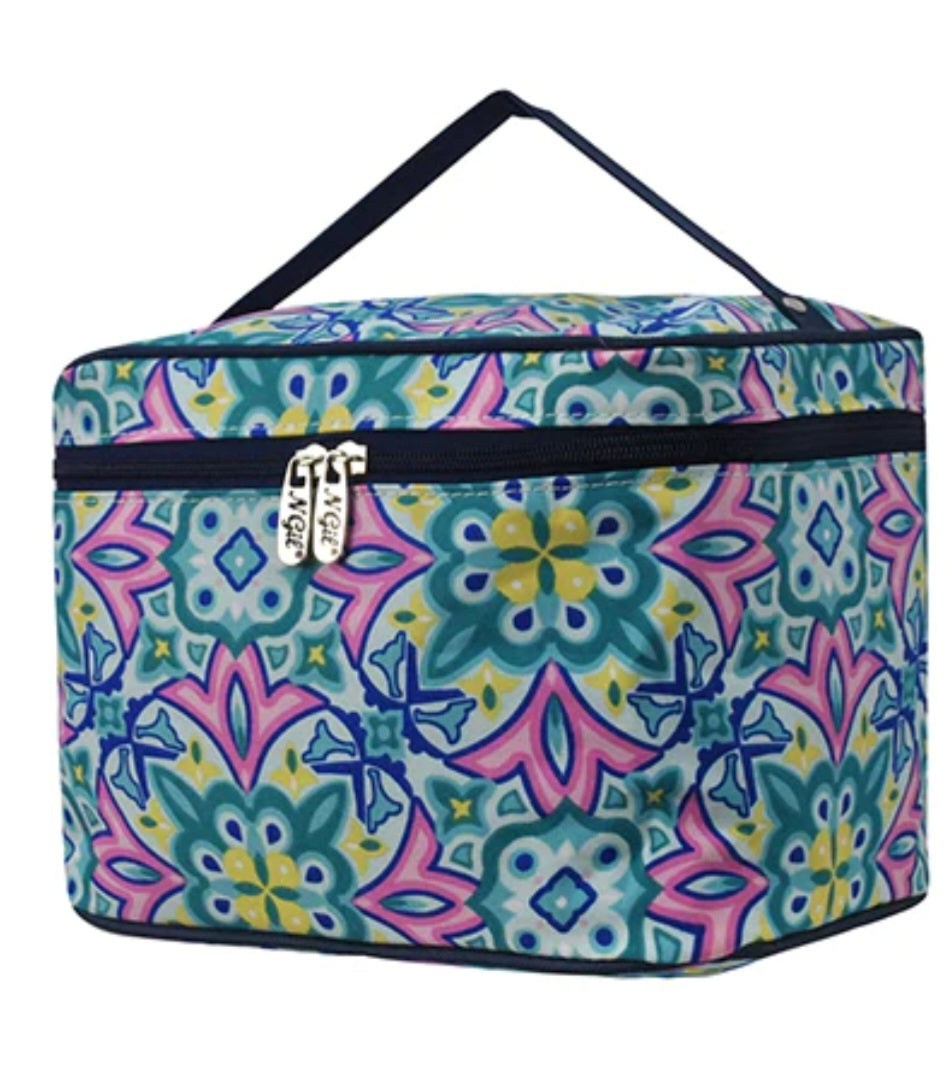 Nile Large Top Handle Cosmetic Case