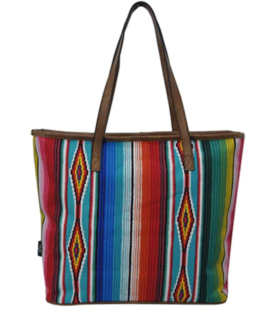 Leopard Serape Everyday Shopping Tote Bag