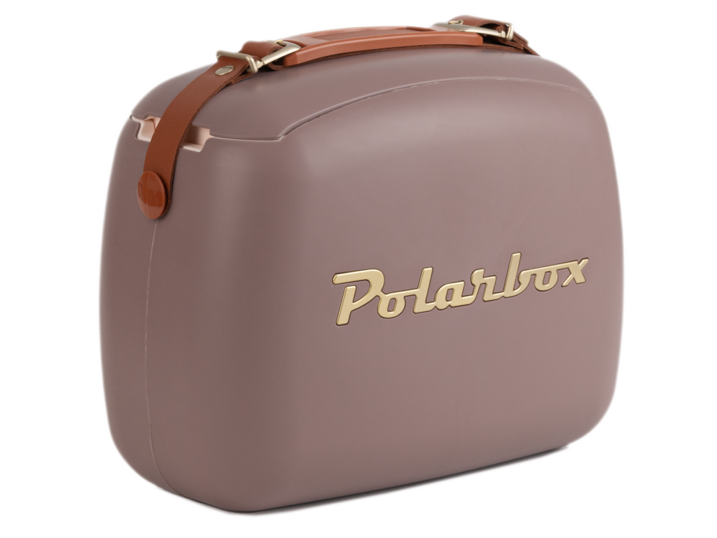 Polarbox Cooler Bag Urban Mulberry Gold