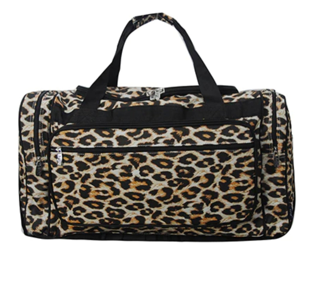 Wild Leopard 20" Weekender Duffel Bag