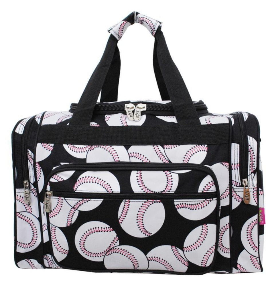 Black Baseball 20" Duffel