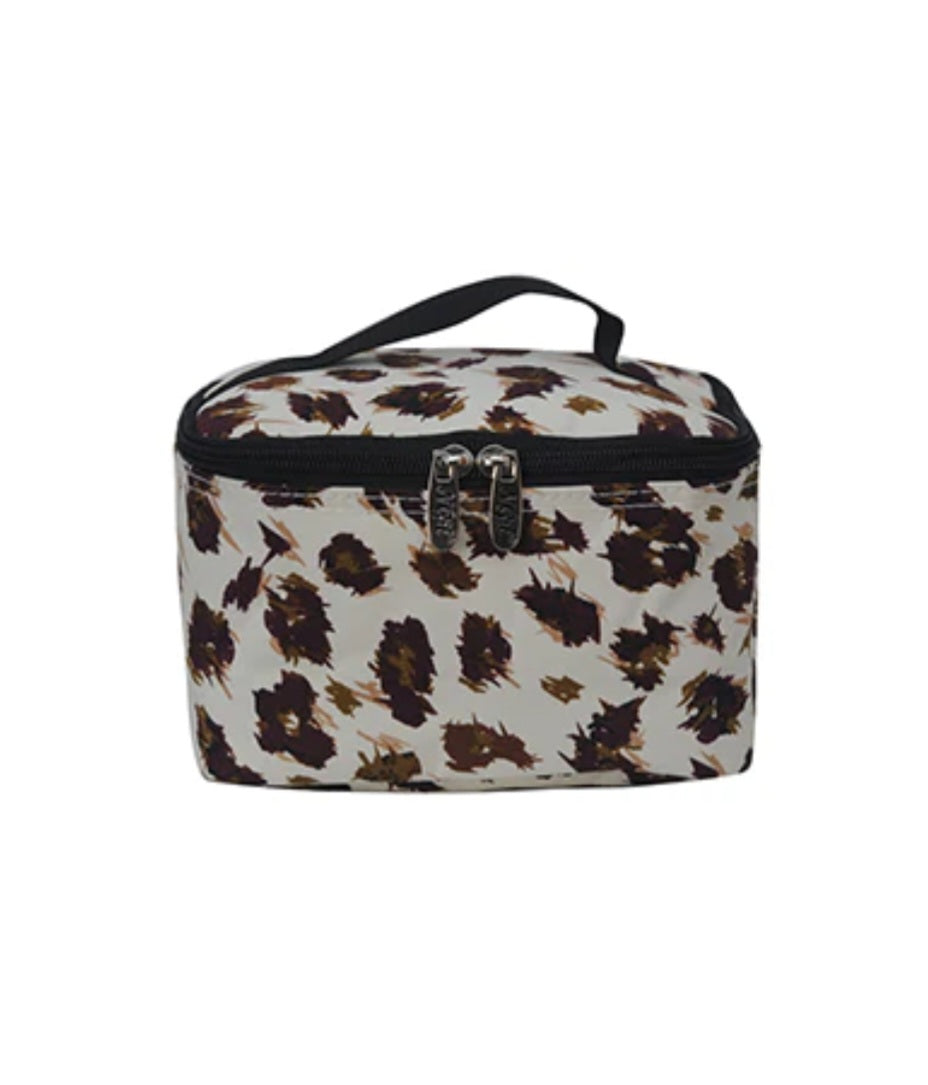 Cheetah Cosmetic Case