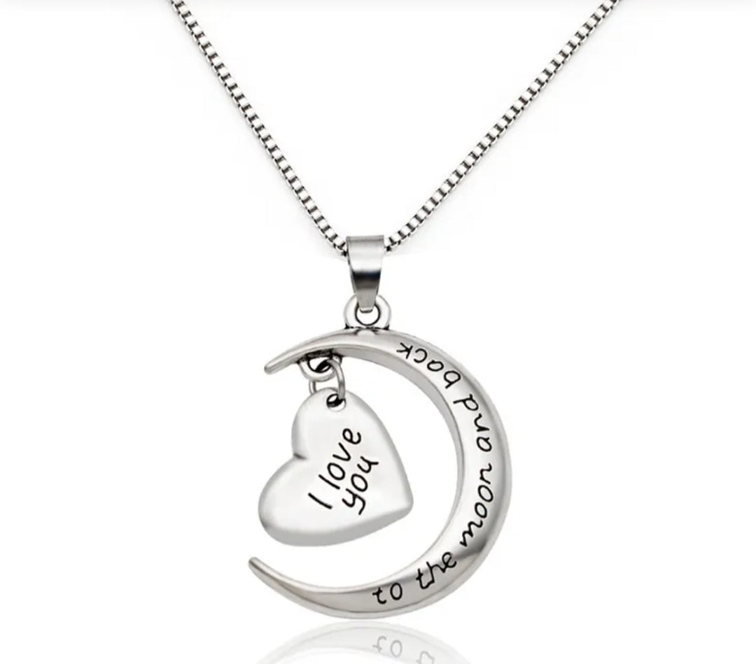 Show Mom Some Love Silver Fashion Necklace