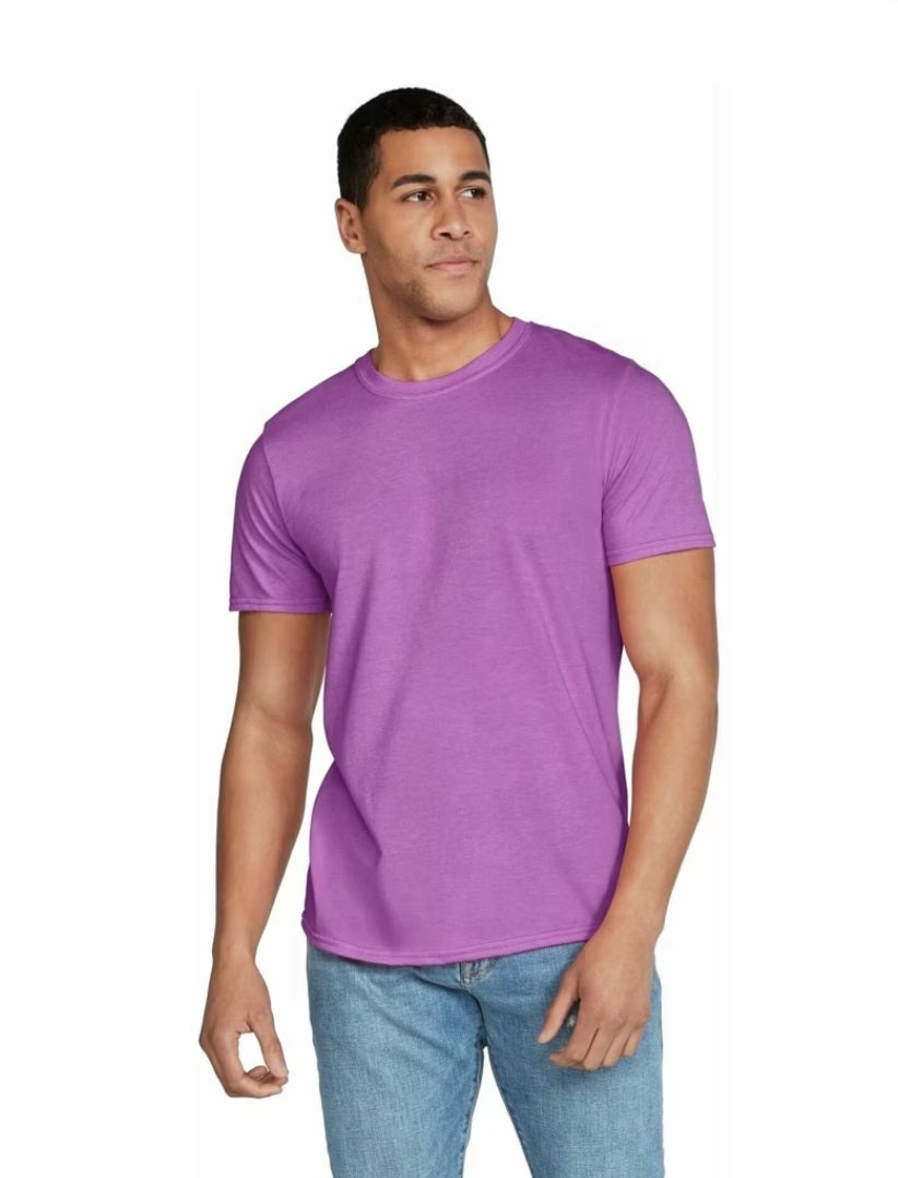 Men's Brown & Purple T-Shirts