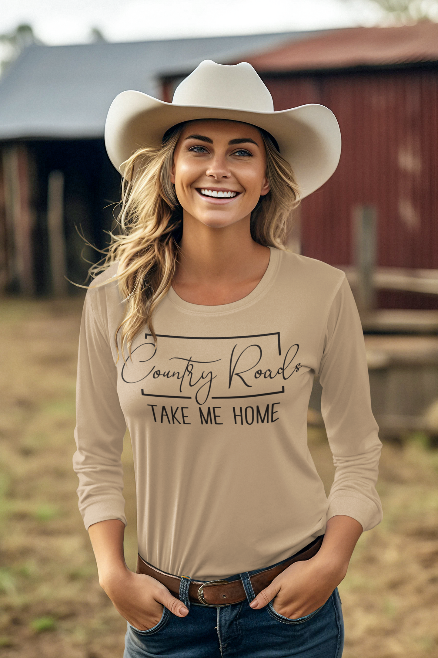 Country Roads Plus Graphic Long & Short Sleeve Tee