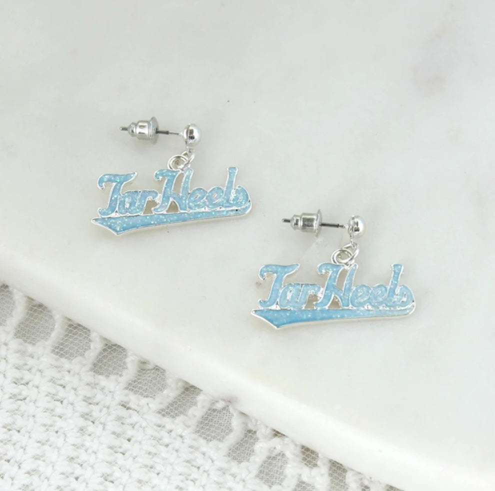 Your Favorite Collegiate Team's Slogan Earrings