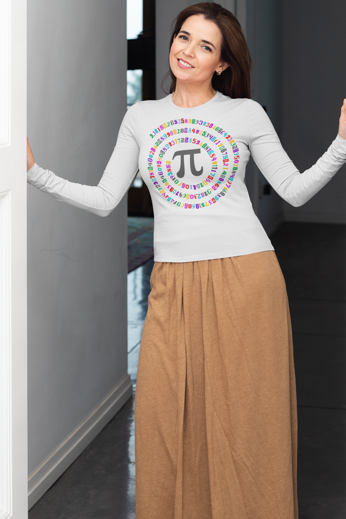 Pi Day Regular & Plus Long or Short Sleeve Tee Shirt #2