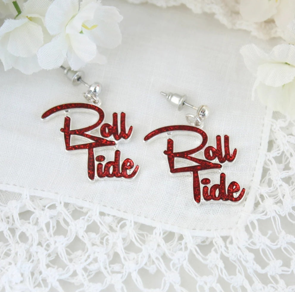 Your Favorite Collegiate Team's Slogan Earrings